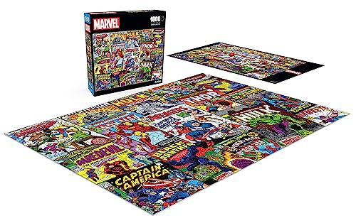 Buffalo Games - Marvel - Comic Book Collage - 1000 Piece Jigsaw Puzzle