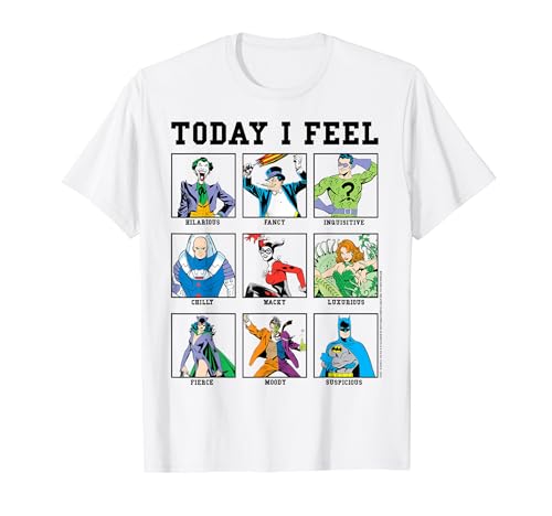 Batman Villains Emotions Box-Up T-Shirt