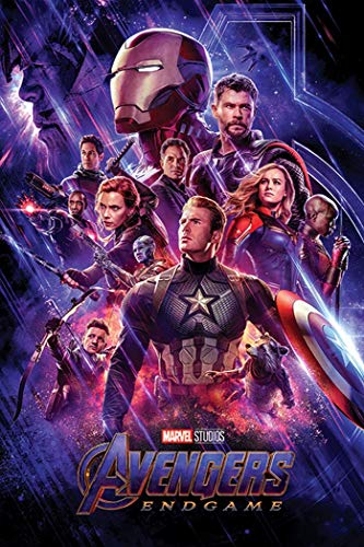 POSTER STOP ONLINE Avengers Infinity War & Endgame - 2 Piece Marvel Movie Poster Set (Regular Styles) (Size 24 x 36 Each)