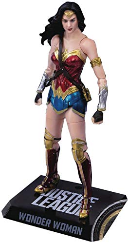 Beast Kingdom Justice League Movie Dynamic 8Ction Heroes Wonder Woman DAH-012 Action Figure, Multicolor