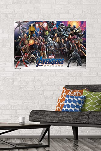 Trends International Marvel Cinematic Universe - Avengers - Endgame - Lineup Wall Poster, 22.375" x 34", Premium Unframed Version