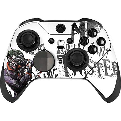 Skinit Decal Gaming Skin Compatible with Xbox Elite Wireless Controller Series 2 - Officially Licensed DC Comics Brilliantly Twisted - The Joker Design