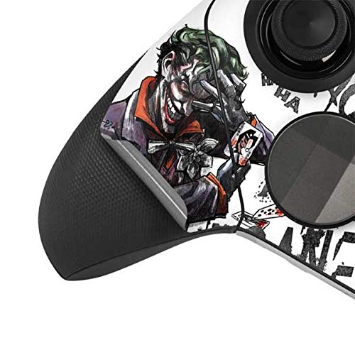Skinit Decal Gaming Skin Compatible with Xbox Elite Wireless Controller Series 2 - Officially Licensed DC Comics Brilliantly Twisted - The Joker Design