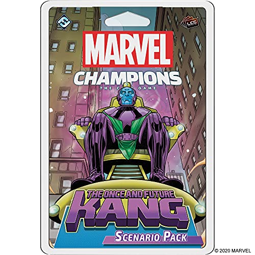 Marvel Champions The Card Game The Once and Future Kang SCENARIO PACK - Cooperative Superhero Strategy Game for Kids and Adults, Ages 14+, 1-4 Players, 45-90 Min Playtime, Made by Fantasy Flight Games