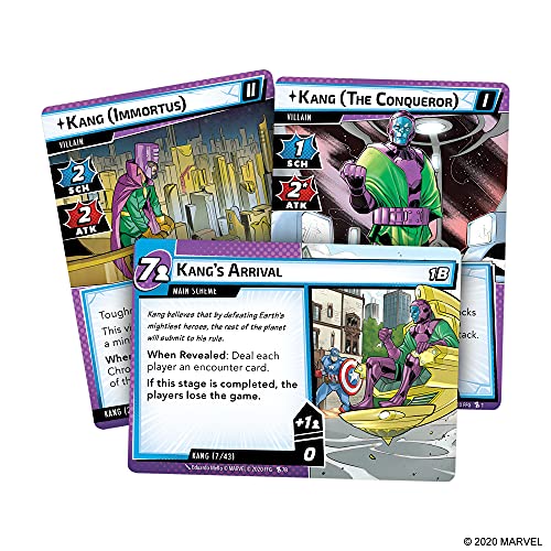Marvel Champions The Card Game The Once and Future Kang SCENARIO PACK - Cooperative Superhero Strategy Game for Kids and Adults, Ages 14+, 1-4 Players, 45-90 Min Playtime, Made by Fantasy Flight Games