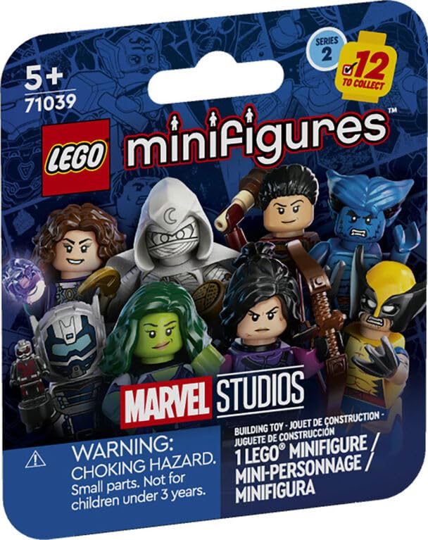 LEGO Marvel Series 2 Minifigure: Mr Knight with Purple Maleficent Cape - Superheroes 71039