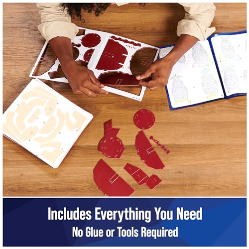 4D Build, Marvel Iron Man 3D Puzzle Model Kit with Stand 96 Pcs, Iron Man Helmet Desk Décor, Building Toys, 3D Puzzles for Adults & Teens 12+