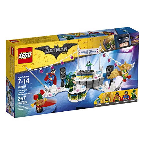 LEGO BATMAN MOVIE DC The Justice League Anniversary Party 70919 Building Kit (267 Piece)