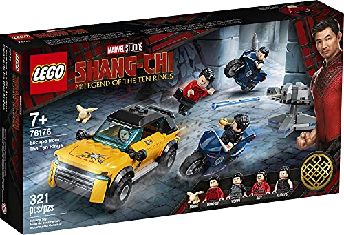 LEGO Marvel Shang-Chi Escape from The Ten Rings 76176 Building Kit (321 Pieces)