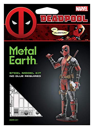 Fascinations Metal Earth Marvel Deadpool 3D Construction Kit