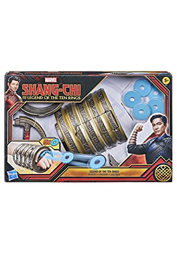 Marvel Hasbro Shang-Chi and The Legend of The Ten Rings Blaster Hero Role Play Action Toy, Includes 5 Rings, for Kids Ages 5 and Up
