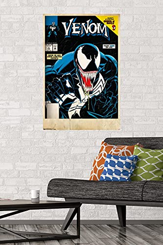 Trends International Marvel Comics - Venom - Lethal Protector Cover #1 Wall Poster, 22.375" x 34", Premium Unframed Version