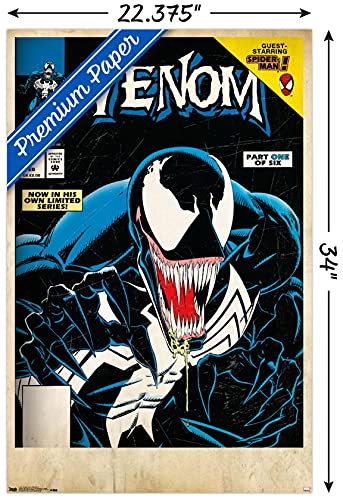 Trends International Marvel Comics - Venom - Lethal Protector Cover #1 Wall Poster, 22.375" x 34", Premium Unframed Version