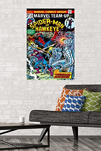 Trends International Marvel Comics - Hawkeye and Spider-Man Wall Poster