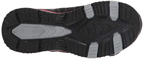 Skechers boys Lighted, Lighs, Lighted, Sport Lighted Sneaker, Black/Red, 13 Little Kid US