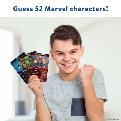 Skillmatics Card Game - Guess in 10 Marvel, Perfect for Boys, Girls, Teens, Adults Who Love Board Games, Toys, Avengers, Spiderman, Iron Man, Easter Basket Stuffers, Gifts for Ages 8, 9, 10 and Up
