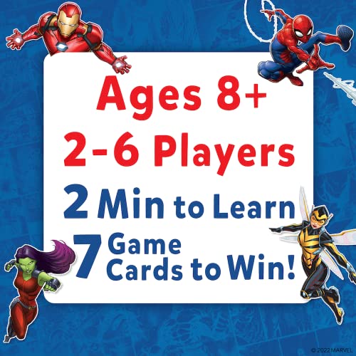 Skillmatics Card Game - Guess in 10 Marvel, Perfect for Boys, Girls, Teens, Adults Who Love Board Games, Toys, Avengers, Spiderman, Iron Man, Easter Basket Stuffers, Gifts for Ages 8, 9, 10 and Up