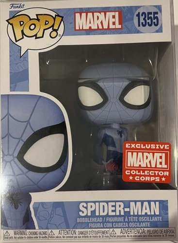 Marvel Collector Corps Exclusive Blue Spider-Man POP! Funko