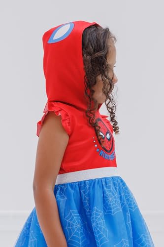 Spider-Man Little Girls Blue Tulle Dress Size 5
