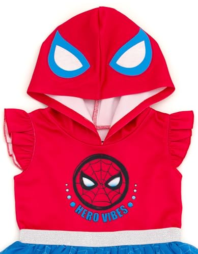 Spider-Man Little Girls Blue Tulle Dress Size 5