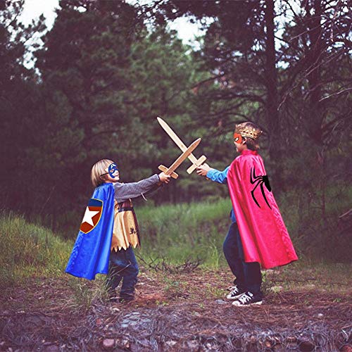 Roko Superhero Capes for Kids, Cool Halloween Costume Cosplay Festival Party Supplies Favors Dress Up, Gifts Toys for 3-12 Year Old Boys Girls Toys Age 3-10 Christmas Easter Basket Stuffers