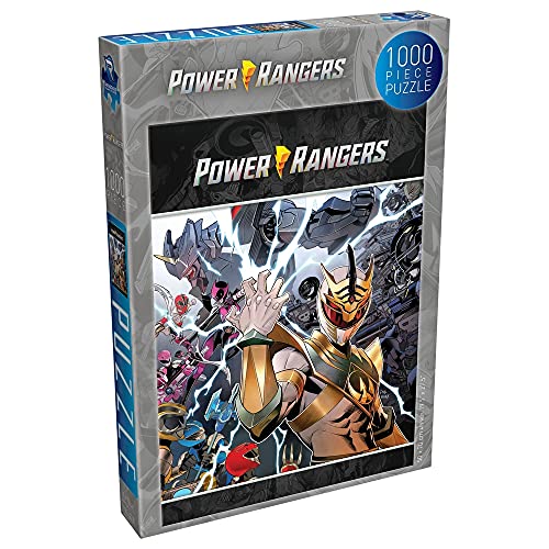 Renegade Game Studios Power Rangers Shattered Grid Jigsaw Puzzle, Heroes of The Grid Puzzle Series.