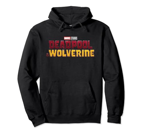 Marvel Deadpool & Wolverine Logo Pullover Hoodie