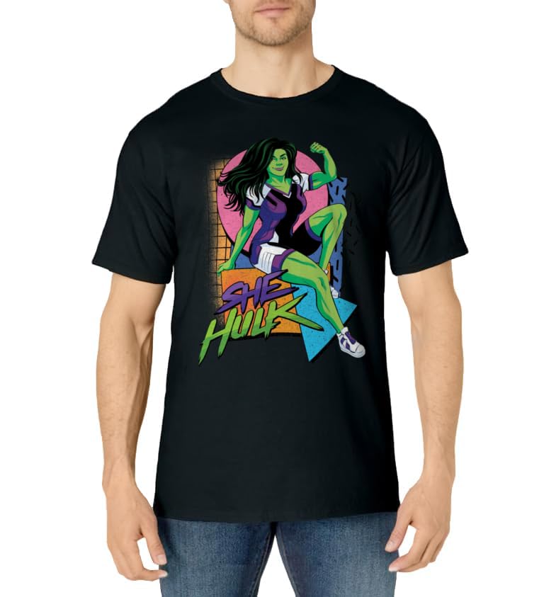 She-Hulk Retro Eighties Style Disney+ T-Shirt