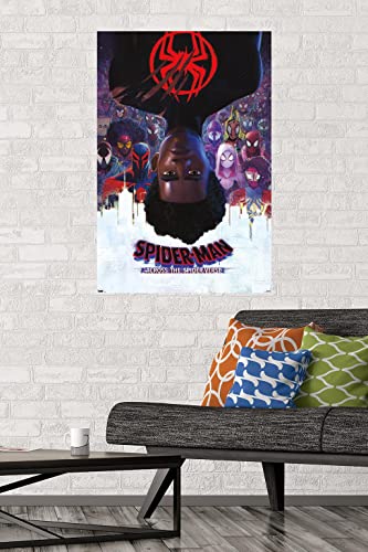 Trends International Marvel Spider-Man: Across the Spider-Verse - Official One Sheet Wall Poster, 22.38" x 34", Premium Unframed Version
