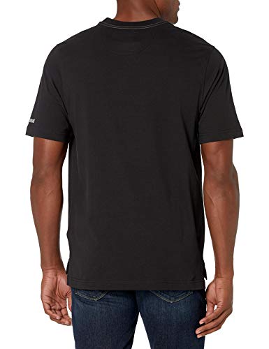 Wolverine Men's Guardian Cotton Pocket Tee SS, Black, Large