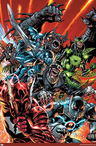 Trends International DC Comics The Batman Who Laughs - Group Wall Poster, 22.375" x 34", Premium Unframed Version