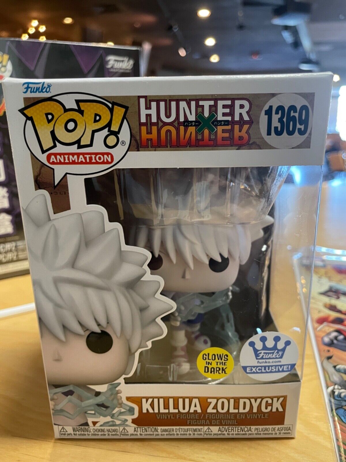 Funko Pop! Animation: Hunter X Hunter: Killua Zoldyck *Glow in The Dark Shop Exclusive