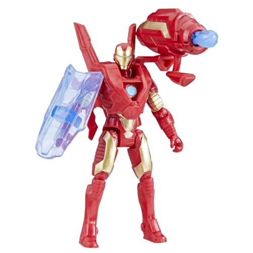 Marvel Epic Hero Series Battle Gear Iron Man Action Figure, 4-Inch, Avengers Super Hero Toys for Kids Ages 4 and Up