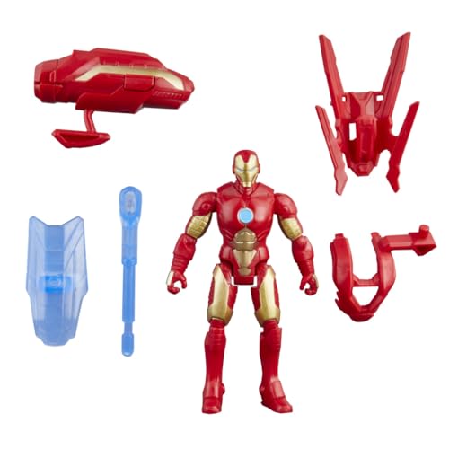 Marvel Epic Hero Series Battle Gear Iron Man Action Figure, 4-Inch, Avengers Super Hero Toys for Kids Ages 4 and Up