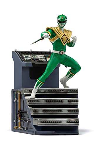 Iron Studios Power Rangers Green Ranger 1/10 Scale | Power Rangers | 7" inches Collectible F