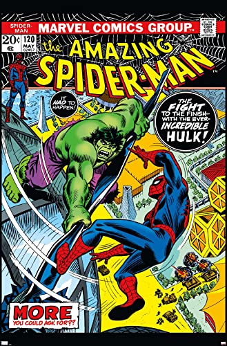 Trends International Marvel Comics - Amazing Spider-Man #120 Wall Poster, 22.375" x 34", Premium Unframed Version