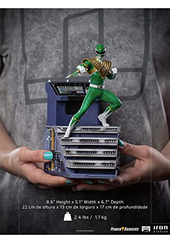 Iron Studios Power Rangers Green Ranger 1/10 Scale | Power Rangers | 7" inches Collectible F