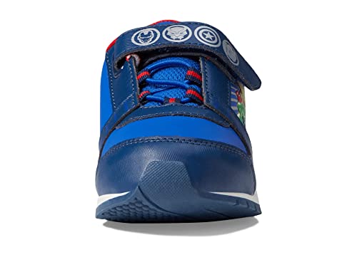 Favorite Characters Boy's Marvel Avengers™ Light-Up Sneaker AVF374 (Toddler/Little Kid) Blue 9 Toddler M