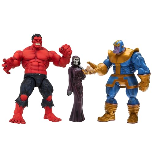 Diamond Select Toys : Marvel Select Thanos Vs. Red Hulk Action Figures (2 Items)