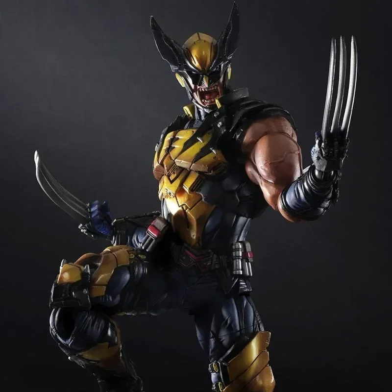 Wolverine Tabletop Decoration Model Doll Toy Birthday Cool Gift Deadpool Iron Man Captain America Model Personal Collection