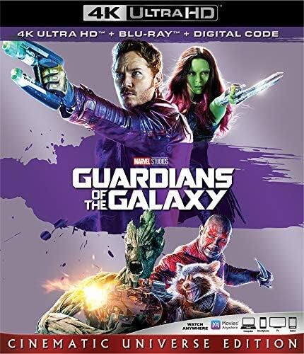 Guardians of the Galaxy Volumes 1, 2 & 3 Cinematic Universe Editions 4K UHD + Blu-ray + Digital Copies