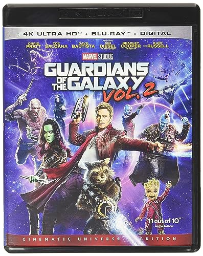 Guardians of the Galaxy Volumes 1, 2 & 3 Cinematic Universe Editions 4K UHD + Blu-ray + Digital Copies