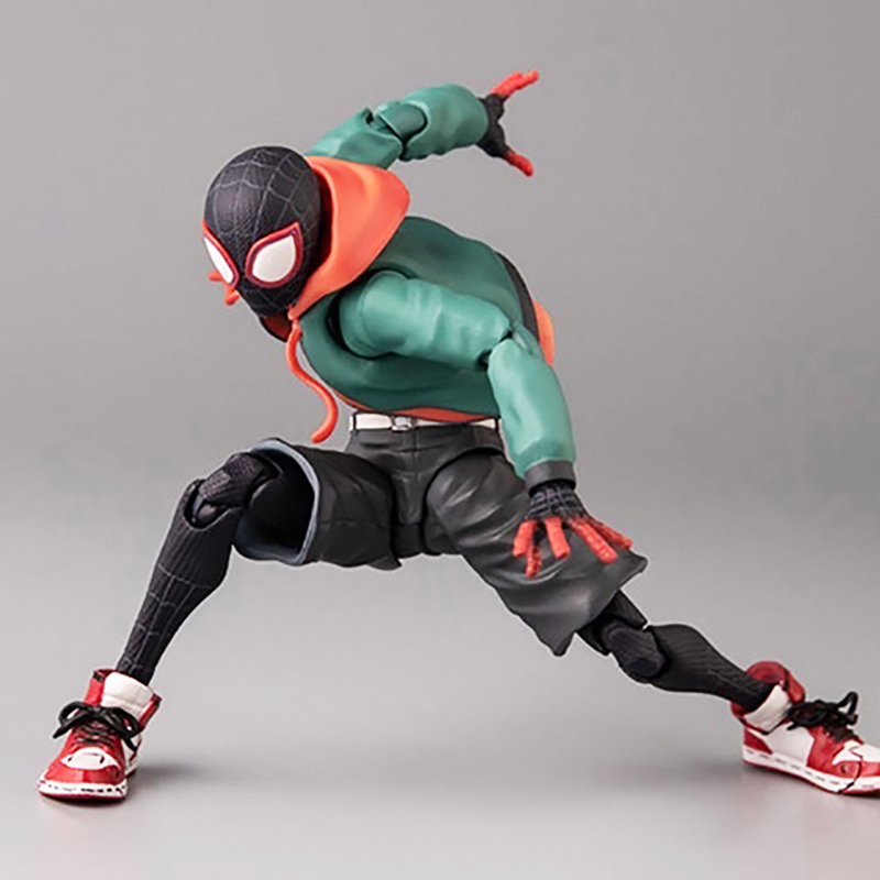 Sentinel Sv Action Miles Morales Figure Model Into the Spider Verse Peter Miles Figurine Anime Toys