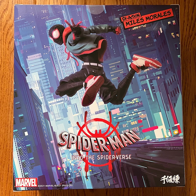 New Marvel Sentinel Sv Action Spider-Man Into The Spider-Verse Miles Morales Peni Parker Action Figure Toys Joint Movable Toys