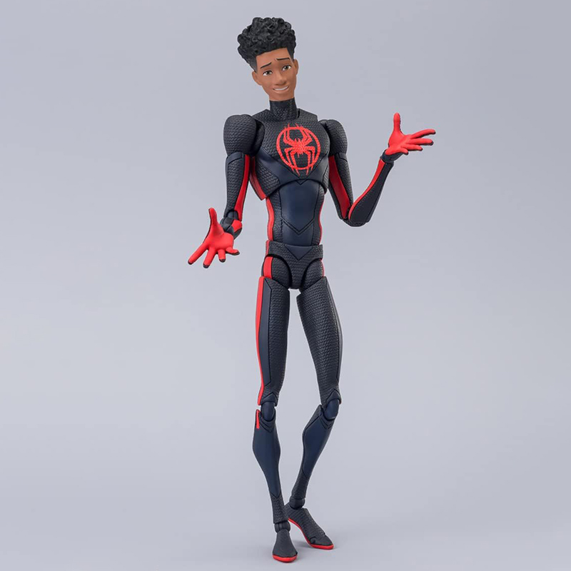 SHF Spider-Man Miles Morales Gwen Stacy Action Figure Marvel Spiderman Across the Spider Verse Spiderman PVC Model Toys Gifts