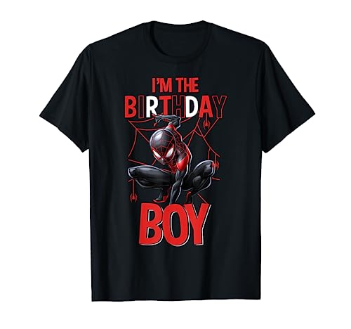 Spider-Man Miles Morales Birthday Boy Tee