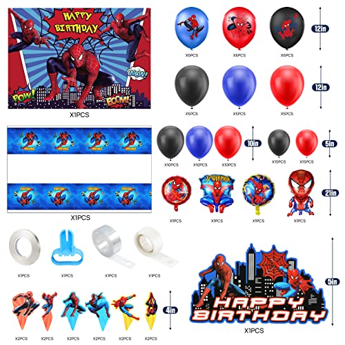 Spider Party Supplies Arch Garland Set for Celebrations