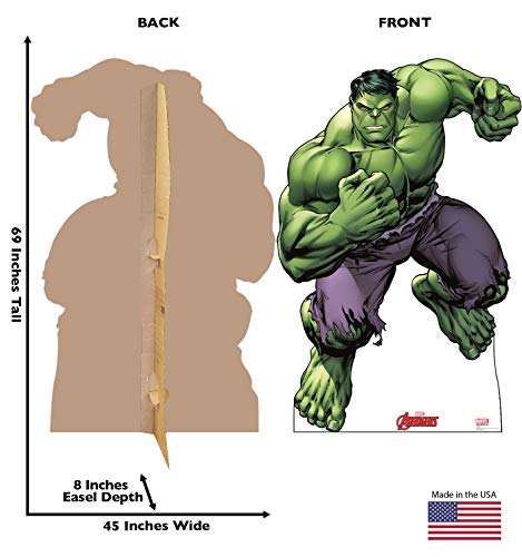 Life Size Hulk Standup - Marvel Avengers Animated