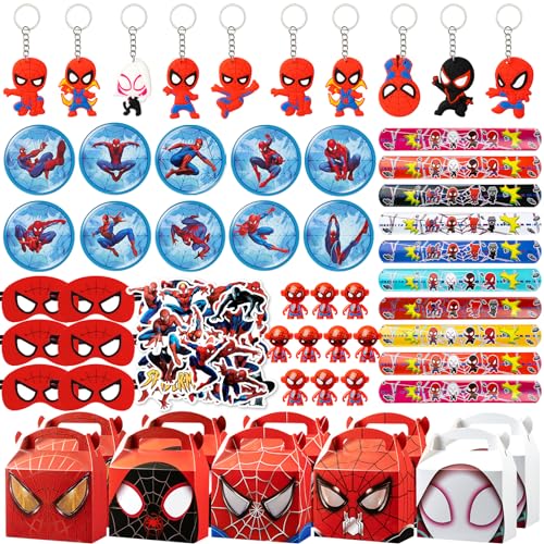 92-Piece Superhero Party Favors Pack for Kids
