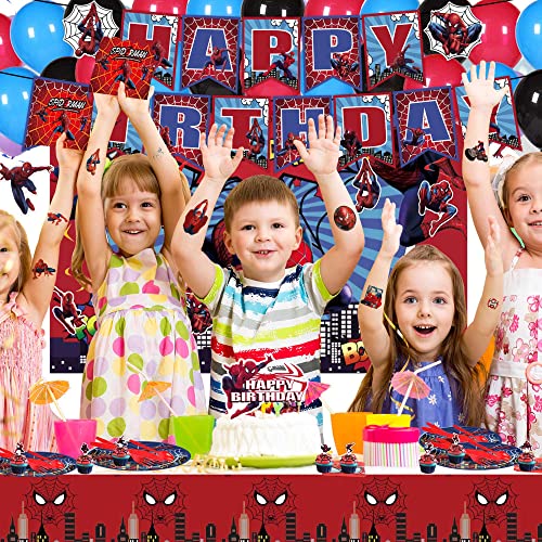 Spiderman Party Supplies: Complete Set for Superhero Celebration